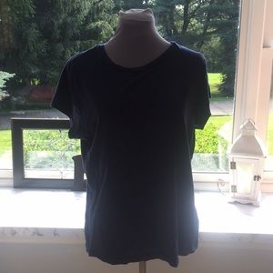 blue comfortable tee